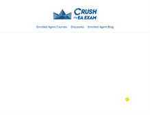Tablet Screenshot of crushtheeaexam.com